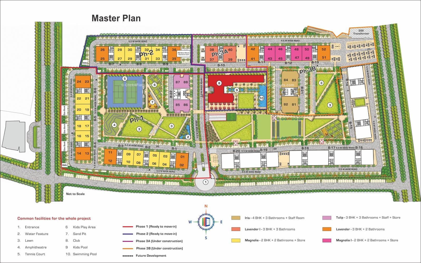 Vrinda Gardens 1 Master Plan